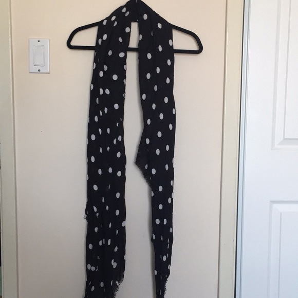 Polka dot scarf zara Clearance